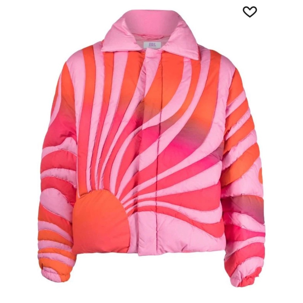 ERL - pattern panel bomber jacket